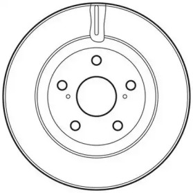 Гальмівний диск передній Toyota Camry, RAV-4 , Auris / Lexus ES