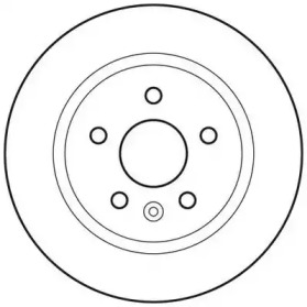 Гальмівний диск задній Opel Astra J, Mokka / Cherrolet Cruze, Aveo, Trax