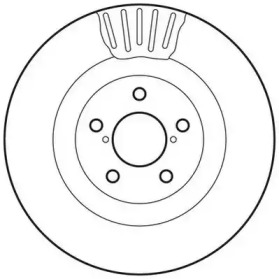 Гальмівний диск передній Subaru BRZ, Forester, Impreza, Legacy, Outback, XV