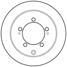 Гальмівний диск задній CHRYSLER Sebring / MITSUBISHI Space Runner, Pajero Sport, Outlander
