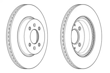 Гальмівний диск передній HYUNDAI I20 / KIA Rio