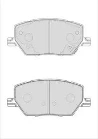 Гальмівні колодки передні Alfa Romeo Tonale / Fiat 500X / Jeep Renagade