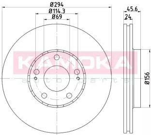 Гальмiвнi диски Mitsubishi Outlander/Citroen C-Crosser 03-