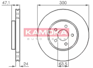 Гальмiвнi диски Ford Mondeo III 00-07/Jaguar X-Type 01-09