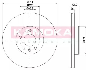 Гальмiвнi диски VW T4 96-03