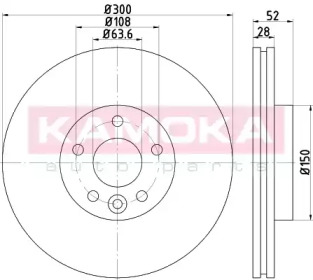 Гальмiвнi диски FORD MONDEO IV 07-