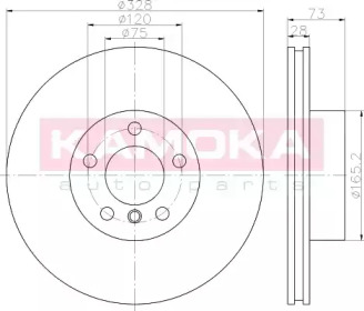 Гальмiвнi диски BMW X3 (F25) 10-/X4 (F26) 14-