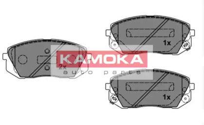 Гальмiвнi колодки дисковi HYUNDAI IX35 10-/KIA CARENS II/III 02-/SPORTAGE 10-