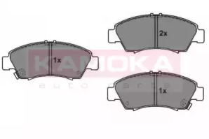 Гальмiвнi колодки дисковi HONDA CIVIC 91-01/CRX 92-98/JAZZ 02-