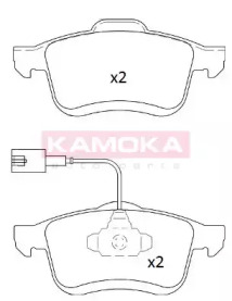 Гальмiвнi колодки дисковi FIAT DOBLO 10-/LACIA DELTA 08-/OPEL COMBO 12-