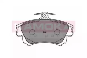 Гальмiвнi колодки дисковi MITSUBISHI CARISMA 98-06/VOLVO S40 95-03/V40 95-04