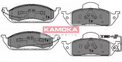 Гальмiвнi колодки дисковi MERCEDES KLASA M (W163) 98-05
