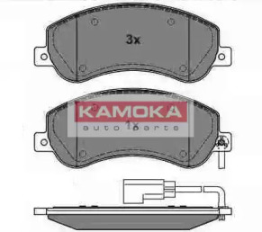 Гальмiвнi колодки дисковi FORD TRANSIT 06- (TYLNY NAPED)
