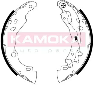 Гальмiвнi колодки барабаннi CITROEN C2 03-/C3 02-/PEUGEOT 1007 05-