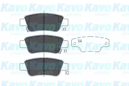Гальмівні колодки зад. Honda CR-V 07- (bosch)