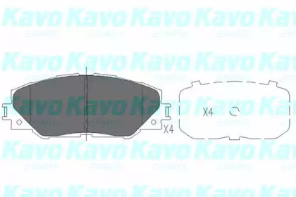 Гальмівні колодки пер. RAV 4 05-18/AURIS 07-12