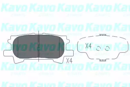 Гальмівні колодки зад. Lexus RX 03-08 (sumitomo)
