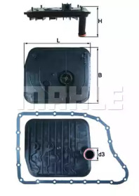 Фільтр АКП Ford Focus 1.4-2.0i/TDCI 04-12 (з прокл