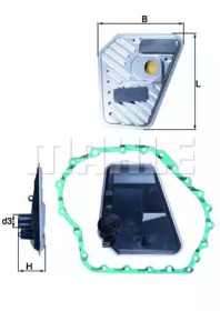 Фільтр АКП Audi A4/A6 1.8T/1.9-4.2 97-05