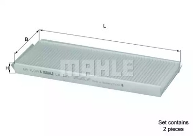 LA 391/S Knecht Фильтр салона