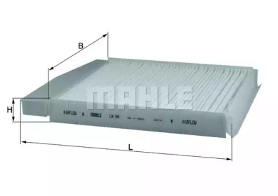 Фільтр салону Volvo C70/S60/S70/S80/V70/XC70/XC90