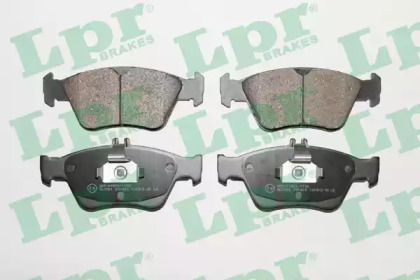 Тормозные колодки передние (19.0mm) MB W210 200/230/220D-300D-Turbo 6/95- (ATE)