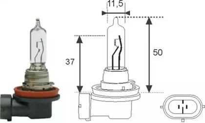 MAGNETI MARELLI H9 12V 65W автолампа