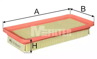Фільтр повітряний Getz 1.1/1.3/1.4/1.6 02-09