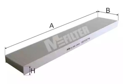 Фільтр салону SEAT (вир-во M-Filter)