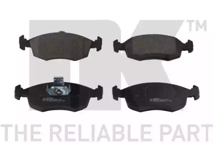 Тормозные колодки передние (18.00mm) Fiat Doblo 01- ; Strada.Punto 99-