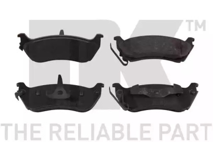 Тормозные колодки задние (140x16.6mm) Mercedes W203 C-class, W163 M-class