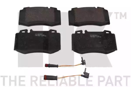 Тормозные колодки передние (17.7mm) Mercedes W203 C-class, W163 M-class,W220 S-c