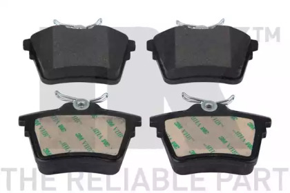 Тормозные колодки задние (17.8mm) Peugeot 407 1.6/1.8/2.0 04-