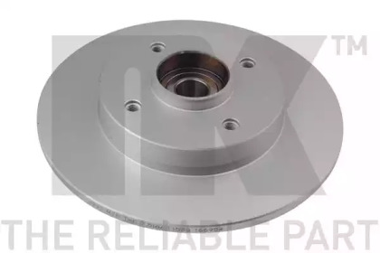 Диск гальмівний задній (з підшипником) PSA C4/307 2004- (Coated discs)