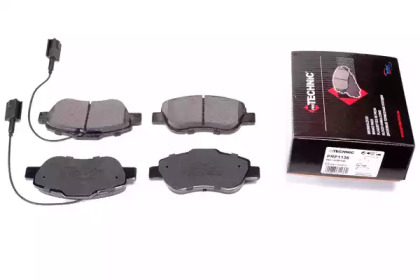 Колодки гальмiвнi переднi Fiat 500 Ford Ka 1.2/1.3D 07.07-