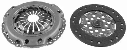 Комплект зчеплення Opel Vectra C 2.0 DTI/2.2 16V 99- (d=230mm)