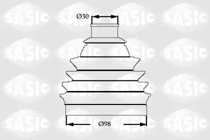 (термопласт) пильовик шркш зовн. (29*97*112) citroen c8 02-/peugeot 806, 807 2,2 02-/fiat ulysse 1.9d 02-