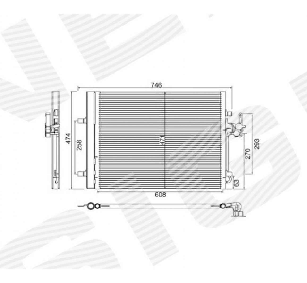 Радіатор кондиціонера