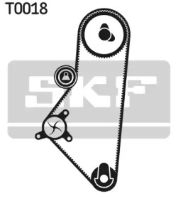 Комплект зубчастого ременя (Вир-во SKF)