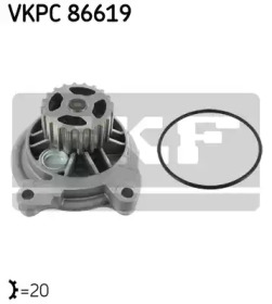 Насос водяний AUDI, VW (Вир-во SKF)