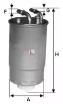Фiльтр паливний
