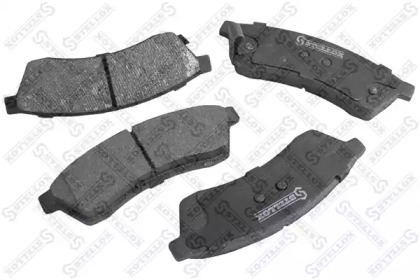 Колодки гальмівні дискові задні з пластинами STELLOX CHEVROLET EPICA (KL1_, V250) 2.0, 2.0D, 2.5 01/2005 -