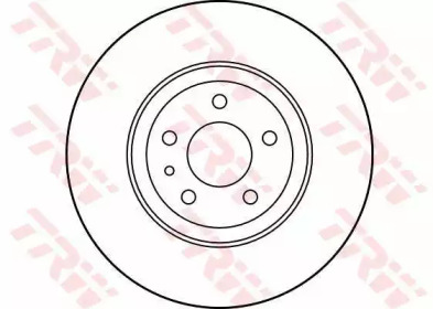 Гальмівний диск перед. Combo/Doblo/Qubo/Tipo (84-21)