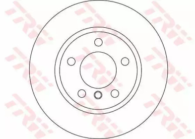Гальмівний диск пер. BMW E90/E87/E81 04-
