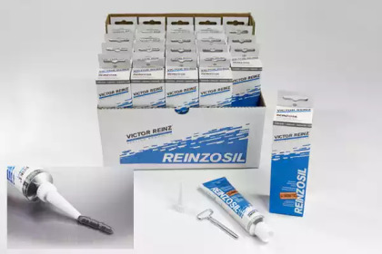 Герметик reinzosil силикон черный (+300 с), 70 мл