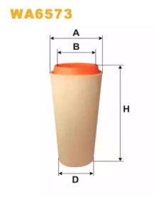 Фільтр повітряний AK362/WA6573 (вир-во WIX-FILTERS)