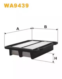 Фільтр повітряний AVEO WA9439/AP082/5 (вир-во WIX-FILTERS)