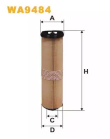 Фільтр повітряний WA9484/AK218/2 (вир-во WIX-FILTERS)