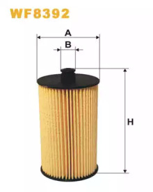 Фільтр палив. WF8392/PE973/4 (вир-во WIX-FILTERS)