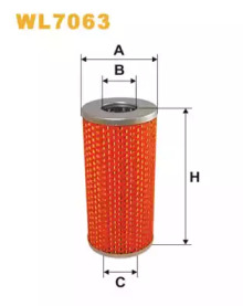 Фільтр мастильний двигуна ГАЗ (ЗМЗ 402) (412-1017140) (вир-во WIX-FILTERS)